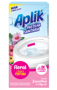 PASTILHA SANIT ADES FLORAL APLIK C/3