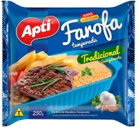 FAROFA TEMPERADA TRADICIONAL 250G APTI